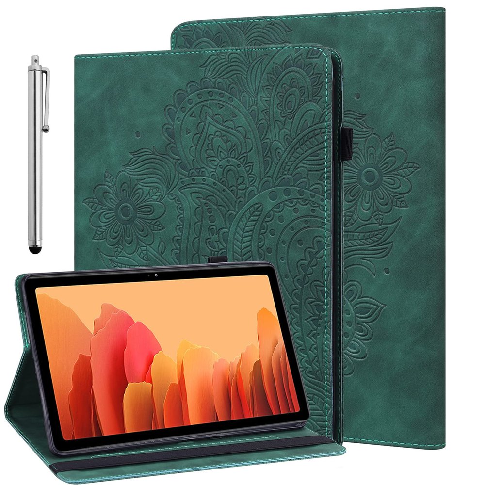 ALILANG Case for 6" All-New Kindle 11th Generation 2022 Release (NOT FIT Kindle Paperwhite/Oasis) with Stylus, Multiple Viewing Angles PU Leather Stand Flip Cover for Kindle 11th Gen 2022-Green