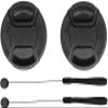 52mm Lens Cap Cover for Nikon D3300 D3200 D3100 D3000 D5100 D5200 D5300 D5500,AF-S DX 18-55mm f/3.5-5.6G ED,AF-S DX 18-55mm f/3.5-5.6G VR,AF-S DX 18-55mm f/3.5-5.6G VR II,Hxdzieory [2 Pack] view 1