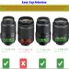 52mm Lens Cap Cover for Nikon D3300 D3200 D3100 D3000 D5100 D5200 D5300 D5500,AF-S DX 18-55mm f/3.5-5.6G ED,AF-S DX 18-55mm f/3.5-5.6G VR,AF-S DX 18-55mm f/3.5-5.6G VR II,Hxdzieory [2 Pack] view 2