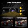 Dash Cam, Z-Edge Z3D 2560x1440P QHD, Front and Rear Dash Cam with WiFi, GPS, Dual Cam, Car DVR, Night Vision, Parking Mode, G-Sensor, Loop Recording view 3