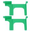 2pcs Hard Drive Bracket, 3D Printed Bracket for SCPH 30000 SCPH 50000 Console, Suitable for 2.5in HDD SSD, Premium ABS Material, Easy Installation, Fit (Green) view 1