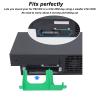 2pcs Hard Drive Bracket, 3D Printed Bracket for SCPH 30000 SCPH 50000 Console, Suitable for 2.5in HDD SSD, Premium ABS Material, Easy Installation, Fit (Green) view 2