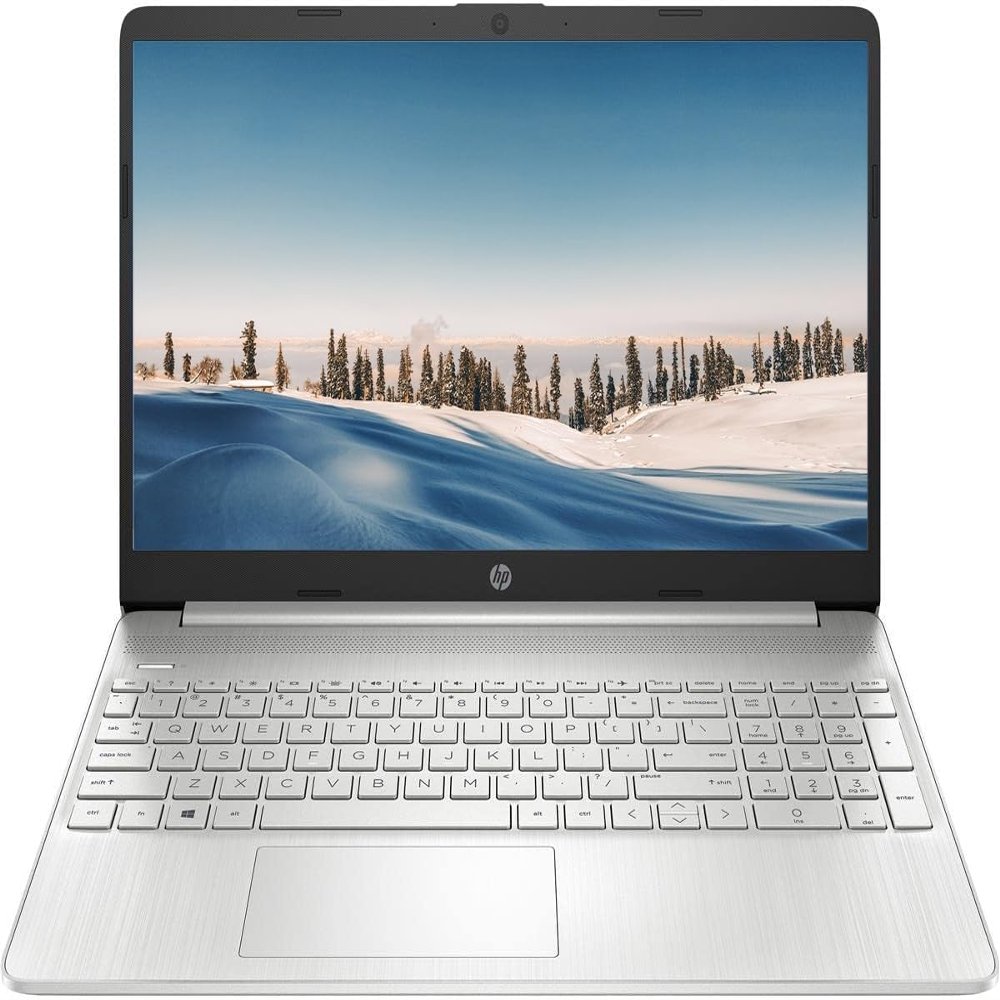 HP Pavilion 15.6" HD IPS Laptop, AMD Ryzen 7 5700U (Up to 4.3GHz), 16GB RAM, 1TB NVMe SSD, AMD Radeon Graphics, Numpad, HDMI, WiFi, USB-A&C, Fast Charge, Win11