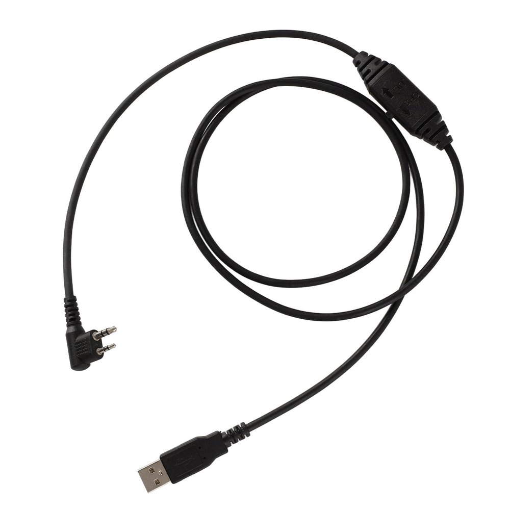 Walkie Talkie USB Programming Cable, Compatible with PC63 PD500 PD560, Two Way Radio Walkie Talkie, Plug and Play