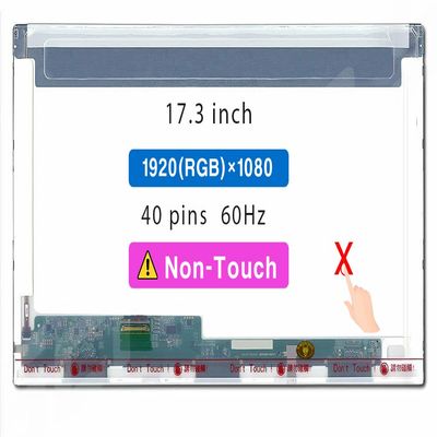 Screen Replacement for ASUS Rog G75VX 17.3" FHD 1920 * 1080 40 pin LCD Non-Touch Screen Display Panel