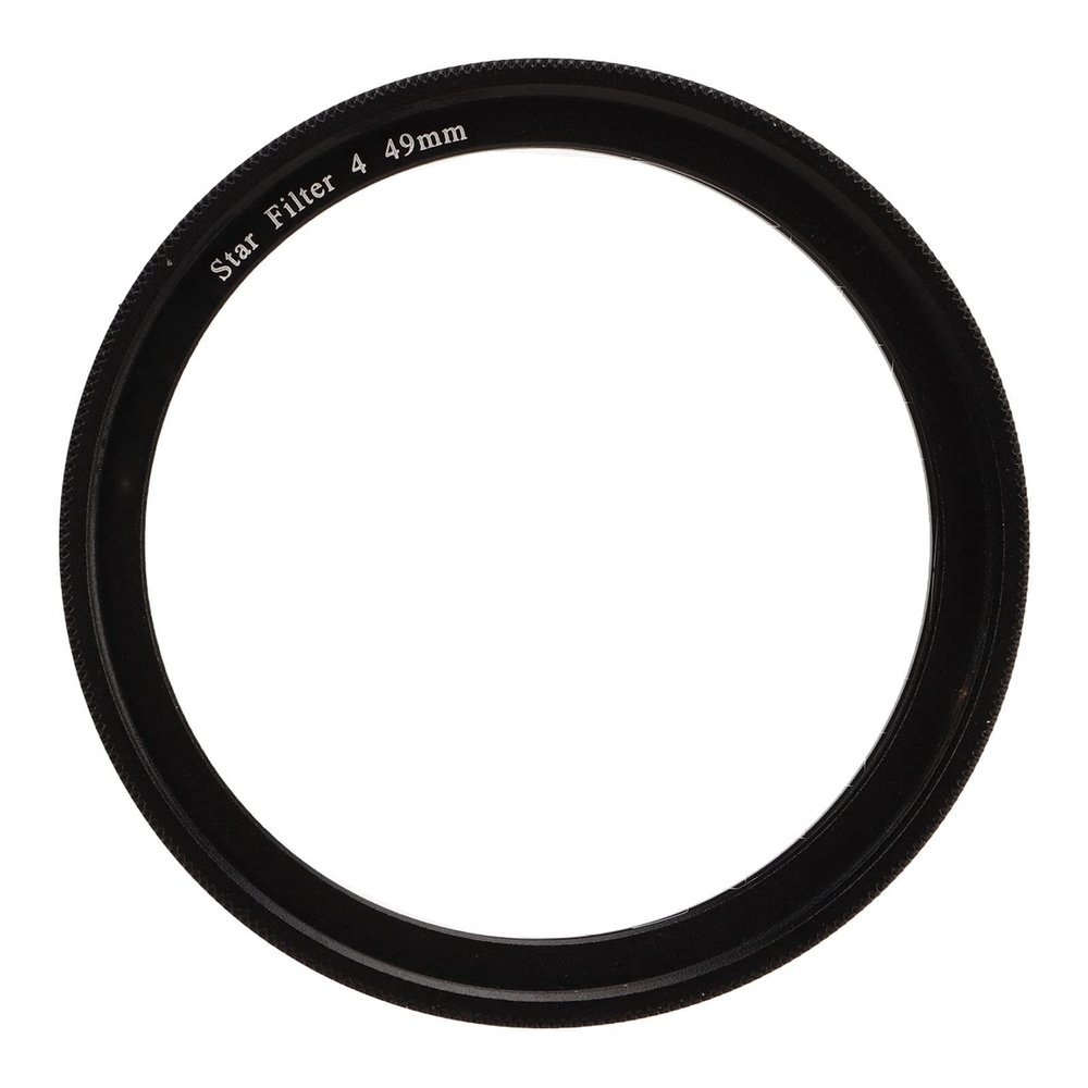 4 Line High Definition Starlight Filter, Adjustable Star Filter Anti Scratch Lens Filter, 4 Points Anti Glare Coating Star Filter for DSLR Cameras (67mm)