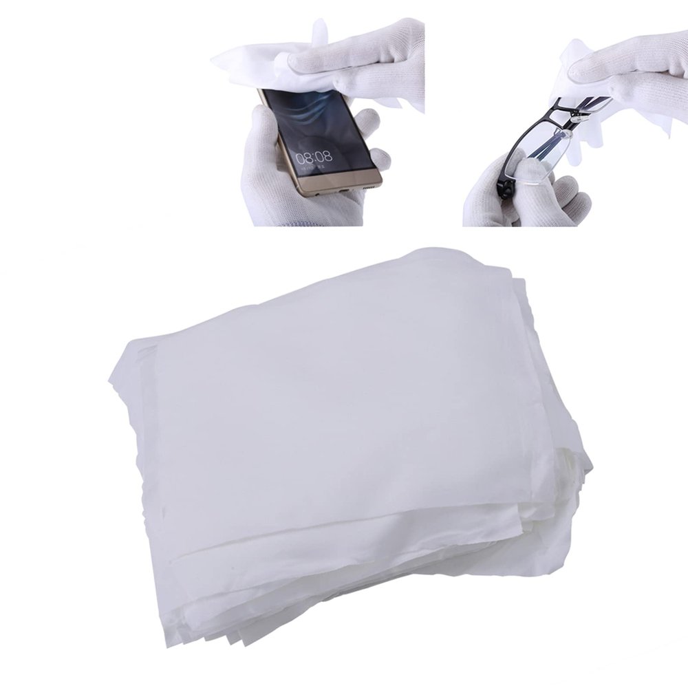 100pcs Bag 6inch Phone LCD Repair Clean Cloth Microfiber Dusting Cloth Anti static Microfiber Cleanroom Wiper