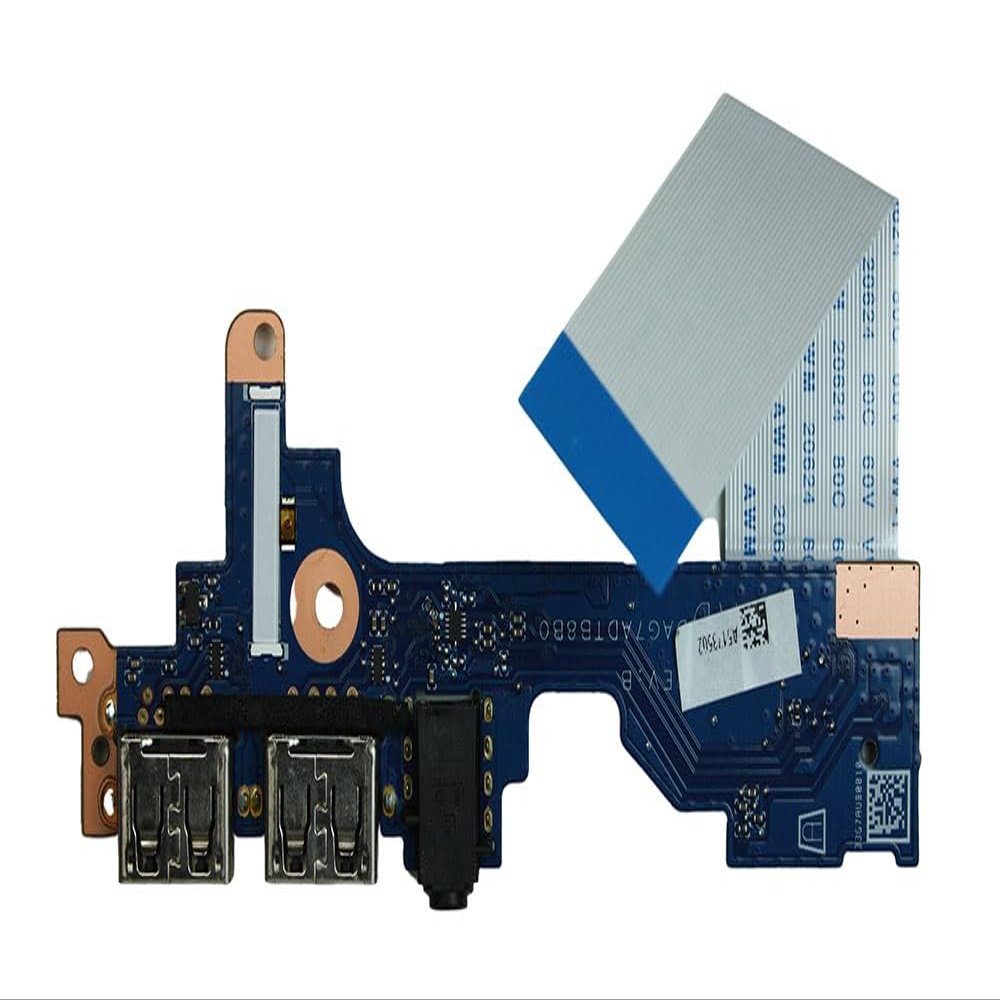 Power4Laptops Replacement Laptop USB Board Compatible with HP Pavilion 14-ce1600ng