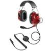 Arrowmax AHDH0042-RD-M5 Two Way Radio Noise Cancelling Headset for Motorola GP328 HT750 HT1250 PRO7550 PRO7750 MTX850 view 1