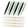 Tofficu 24pcs Professional Long Tweezers of Craft Tweezers Flat Tips for Jewelry Making Stamp Projects view 4