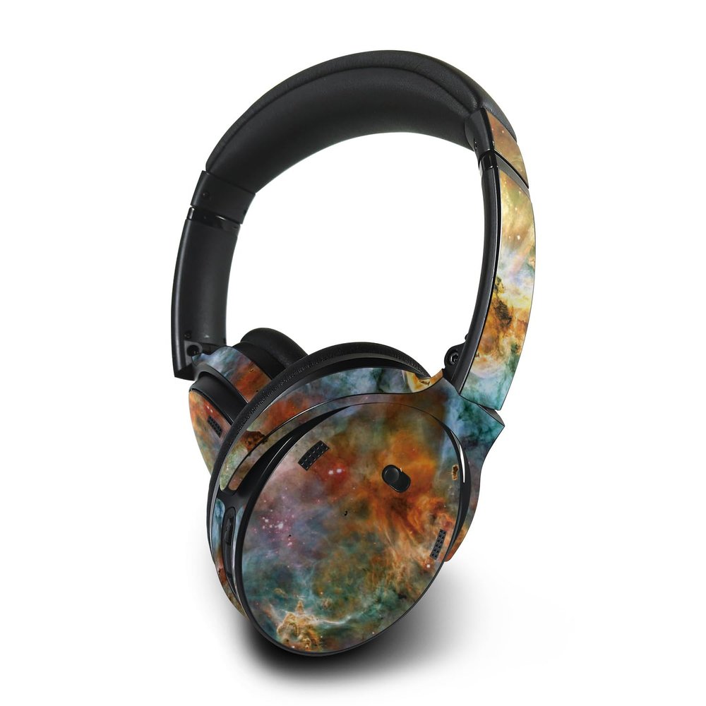 MightySkins Skin Compatible with Bose QuietComfort 45 Headphones - Space Cloud | Protective, Durable, and Unique Vinyl Decal wrap Cover | Easy to Apply, Remove, and Change Styles | Made in The USA