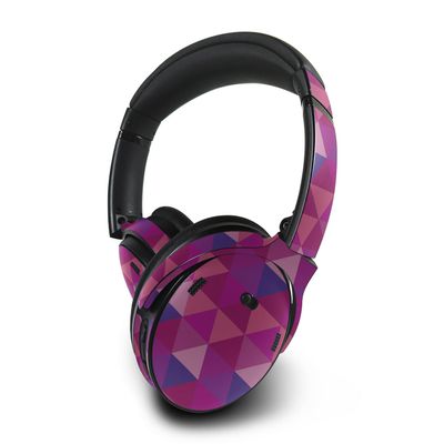 MightySkins Skin Compatible with Bose QuietComfort 45 Headphones Pink Kaleidoscope | Protective, Durable, and Unique Vinyl Decal wrap Cover | Easy to Apply | Made in The USA