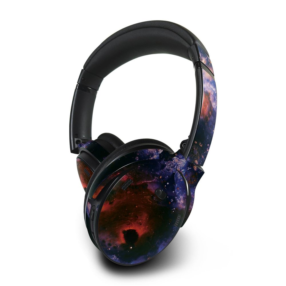 MightySkins Skin Compatible with Bose QuietComfort 45 Headphones - Andromeda | Protective, Durable, and Unique Vinyl Decal wrap Cover | Easy to Apply, Remove, and Change Styles | Made in The USA