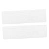 Gatuida 2pcs Transparent Keyboard Film Compatible and Dustproof Keyboard Touch Easy Application for Use view 1