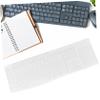 Gatuida 2pcs Transparent Keyboard Film Compatible and Dustproof Keyboard Touch Easy Application for Use view 2