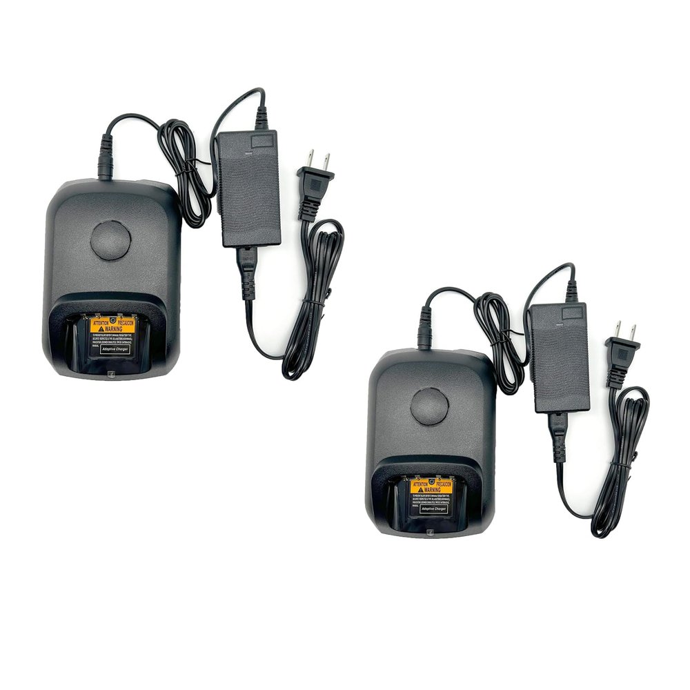 2Pack WPLN4232 WPLN4226A Rapid Charger for XPR3300 XPR6550 XPR7550 XPR6300 XPR6350 XPR6500 XPR6580 XPR7350 XPR7580 XPR3500 XPR7550e XPR7350e XPR3500e