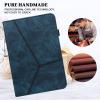 VODEFOX Case for Samsung Galaxy Tab S10 Lite/S10 FE/ S9 FE 10.9 inch/Galaxy Tab S9 11 Inch, PU Leather Solid Shockproof Cover with Card Slots - Blue view 4