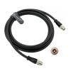 AConnect M12 X-Code 8 Pin Male to 8 Pin Male Ethernet Cable High Flexible Shielded Waterproof Cable for Cognex Industrial Camera 3M view 1