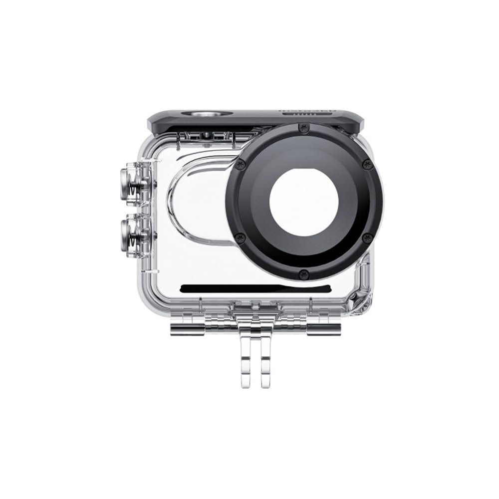 Diving Case for Insta360 GO 3, 60m Waterproof Camera Case Underwater Photography Housings for Water Sports Swimming Diving Protective, Glass Optics Safe and Secure
