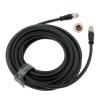 AConnect M12 8 Pin Male X-Code to 8 Pin Male X-Code Shielded Ethernet Cable for Cognex Industrial Camera High Flexible Waterproof Cable 8M view 1