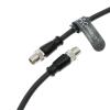 AConnect M12 8 Pin Male X-Code to 8 Pin Male X-Code Shielded Ethernet Cable for Cognex Industrial Camera High Flexible Waterproof Cable 8M view 3