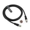 AConnect M12 8 Pin Male X-Code to 8 Pin Male X-Code Shielded Ethernet Cable for Cognex Industrial Camera High Flexible Waterproof Cable 2M view 1