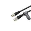AConnect M12 8 Pin Male X-Code to 8 Pin Male X-Code Shielded Ethernet Cable for Cognex Industrial Camera High Flexible Waterproof Cable 2M view 3