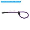PATIKIL Camera Wrist Strap, Round Braided Adjustable Hand Wristlet Strap Lanyards Rope for DSLR Digital Camera Mirrorless Camcorder Flashlight Style1, Purple view 2