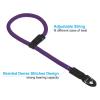 PATIKIL Camera Wrist Strap, Round Braided Adjustable Hand Wristlet Strap Lanyards Rope for DSLR Digital Camera Mirrorless Camcorder Flashlight Style1, Purple view 4