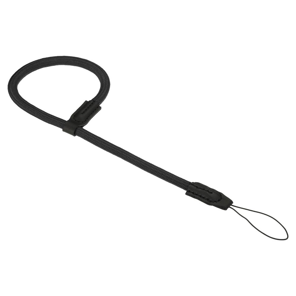 PATIKIL Camera Wrist Strap, Round Braided Adjustable Hand Wristlet Strap Lanyards Rope for DSLR Digital Camera Mirrorless Camcorder Flashlight Style2, Black
