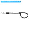 PATIKIL Camera Wrist Strap, Round Braided Adjustable Hand Wristlet Strap Lanyards Rope for DSLR Digital Camera Mirrorless Camcorder Flashlight Style2, Black view 2