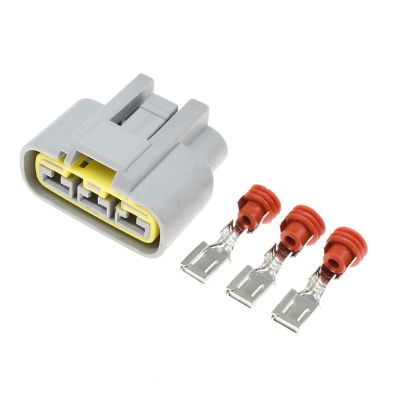 1-20Sets 3 Pin Way Sealed Car Automotive Waterproof Electronic Fan Plug Connector with Terminal Pins DJ7031YA-6.3-11/21 (Color : Female Set, Size : 20Sets)