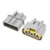 1-20Sets 3 Pin Way Sealed Car Automotive Waterproof Electronic Fan Plug Connector with Terminal Pins DJ7031YA-6.3-11/21 (Color : Female Set, Size : 20Sets) view 3