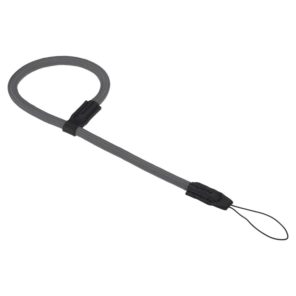 PATIKIL Camera Wrist Strap, Round Braided Adjustable Hand Wristlet Strap Lanyards Rope for DSLR Digital Camera Mirrorless Camcorder Flashlight Style2, Grey