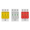 AC SPD 3P 385V 20KA 40KA 60KA House Lightning Surge Protector Surge Protective Device Low-Voltage Arrester Device 10KA 30KA 35mm DIN Rail Mounting (30-60KA) view 1