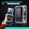 Fujifilm Instant Mini EVO Hybrid Camera Bundle with 20 Instant Film Sheets + 32GB Memory Card + Carrying Case + Flex Tripod + BluebirdSales Cleaning Cloth (Black) view 2