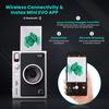 Fujifilm Instant Mini EVO Hybrid Camera Bundle with 20 Instant Film Sheets + 32GB Memory Card + Carrying Case + Flex Tripod + BluebirdSales Cleaning Cloth (Black) view 3