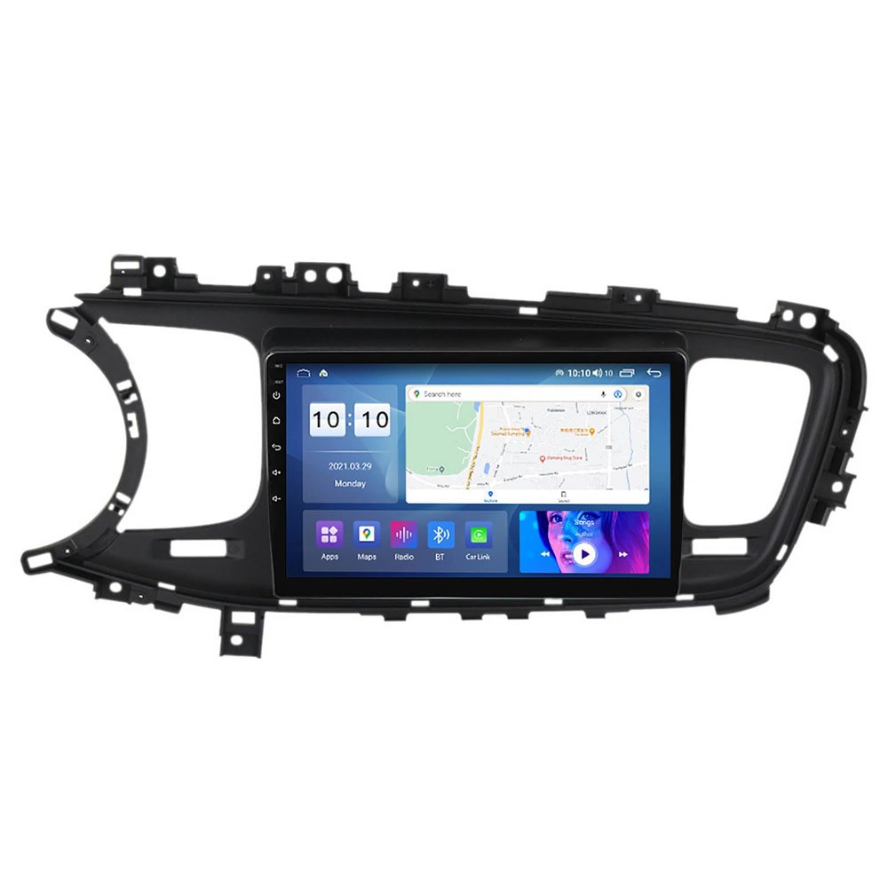 Android 12 Car Stereo for KIA Optima K5 2013-2015 9" Touchscreen in-Dash, with GPS Navigation, Bluetooth, WiFi/USB Tethering, Fm/Am, Wireless Carplay, Wireless Android Auto