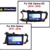 Android 12 Car Stereo for KIA Optima K5 2013-2015 9" Touchscreen in-Dash, with GPS Navigation, Bluetooth, WiFi/USB Tethering, Fm/Am, Wireless Carplay, Wireless Android Auto view 2