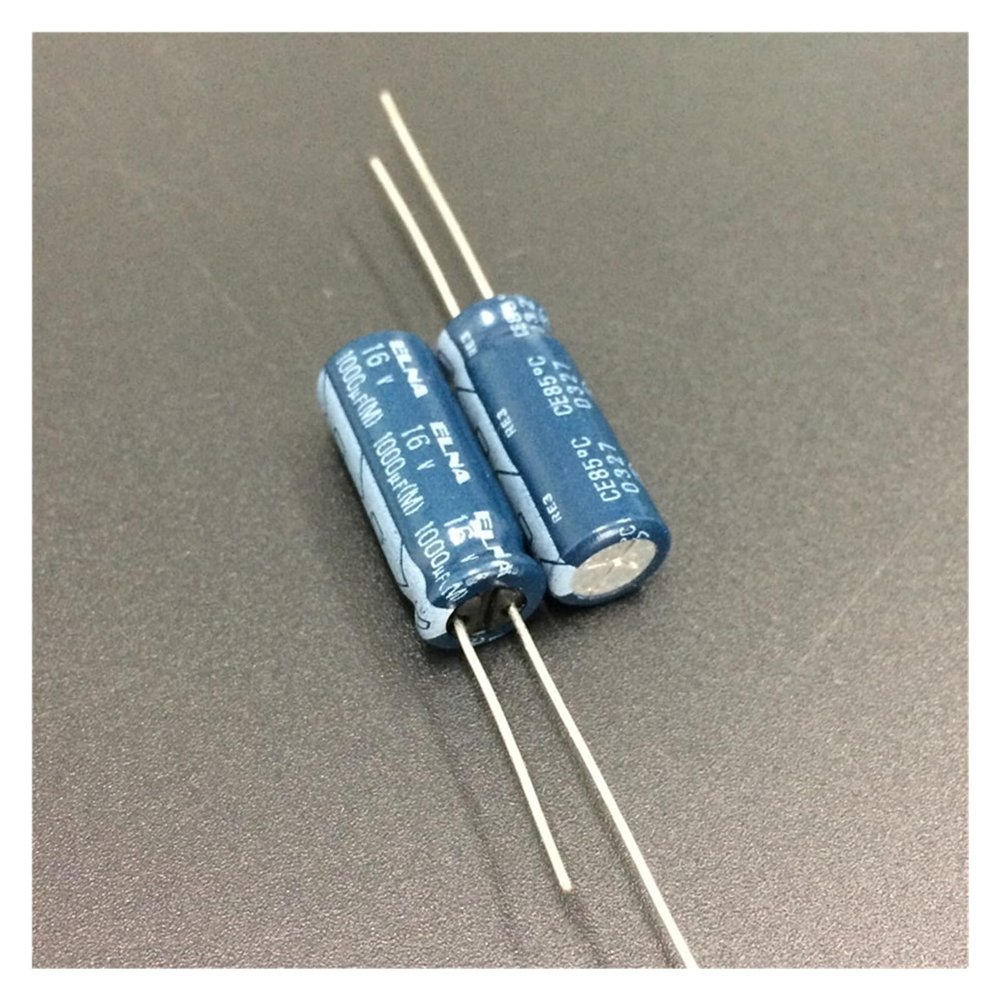 10pcs 1000uF 16V RE3 Series 8x20mm 16V1000uF Audio Capacitor
