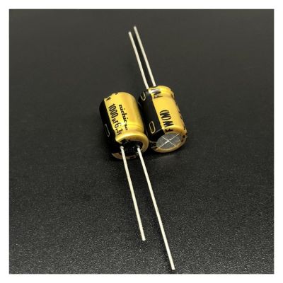 10pcs 1000uF 6.3V Series 8x11.5mm 6.3V1000uF HiFi Audio Aluminum Electrolytic Capacitor