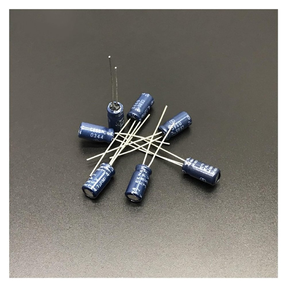 10pcs 4.7uF 35V R2B Series 5x11mm 35V4.7uF RBP2 Bipolar Audio Capacitor