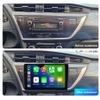 10.1" Car Radio Stereo for Toyota Auris 2012 2013 2014 Dash Kit,4+64GB 8-Core Android GPS Navigation Multimedia Player with Car-Play Android Auto view 2
