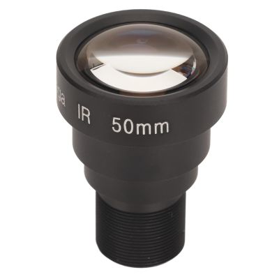 Single Board Lens 50mm 5MP HD M12 Interface Aluminum Alloy HD Single Board Lens for CCTV Security Web Camera
