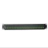 Ultra Spec Cables - 24 Port SC Duplex Fiber Patch Panel (Loaded 1u) 19" (24 Port SC Duplex, Green SM APC) view 1