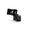 Offroam Phone Mount Made for Toyota RAV4 2019-2025 with 7-in. or 8-in. Toyota Audio Multimedia Systems, CNC-Machined Aluminium, Universal Spring Loaded Holder, 360-Degree Swivel, One-Hand Operation view 2
