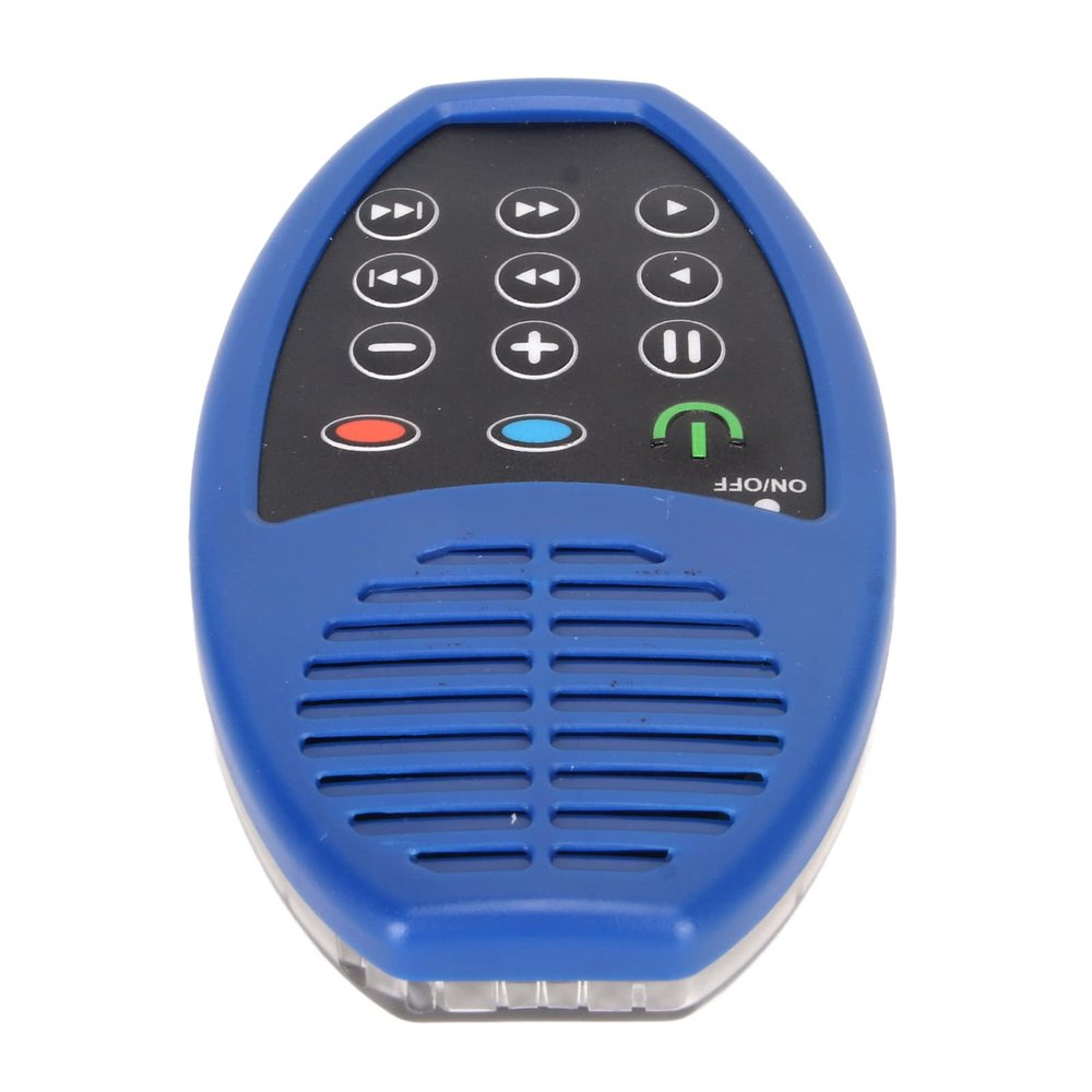 Cuifati Portable Bible Player,Solar Charging Intelligent Sound Volume Bible Reader,Built in 4G Capacity,Solar Charging HiFi Sound Player (Blue)