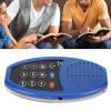 Cuifati Portable Bible Player,Solar Charging Intelligent Sound Volume Bible Reader,Built in 4G Capacity,Solar Charging HiFi Sound Player (Blue) view 4