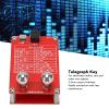 Morse Code Telegraph Key, Automatic Telegraph Key with Magnet Fixed Base, Standard 3.5mm Output, CW Automatic, for Physical Teaching, Morse Code Communication view 3