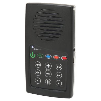 Portable Bible Player,Mini Portable Solar Powered Electronic Bible Audio Player Built in 8G Capacity for Bible Listener, (English KJV with French with Aramaic)